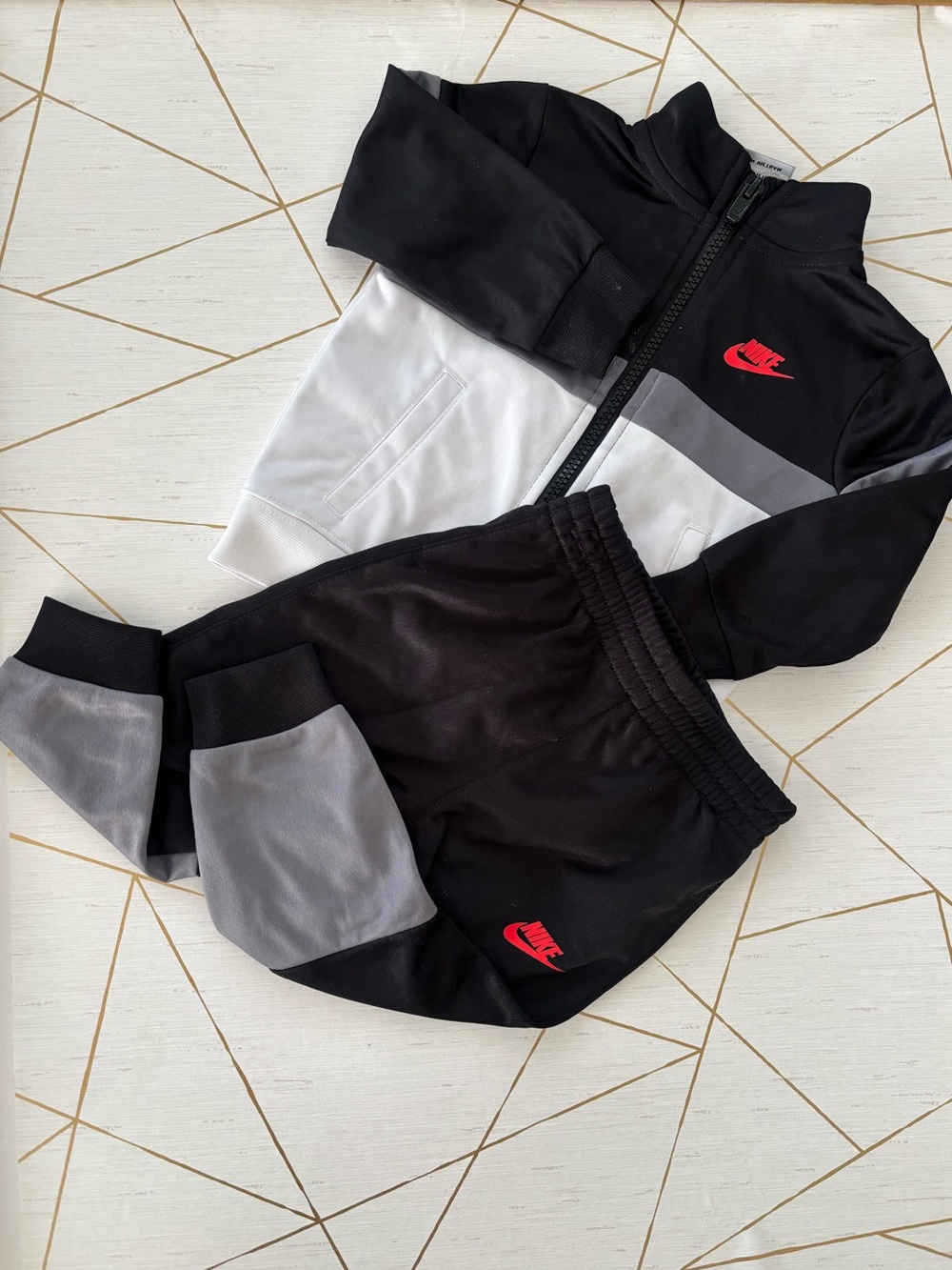 Nike Black and Red matching set